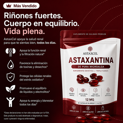 AstaxCel — Apoyo Celular para tus Riñones