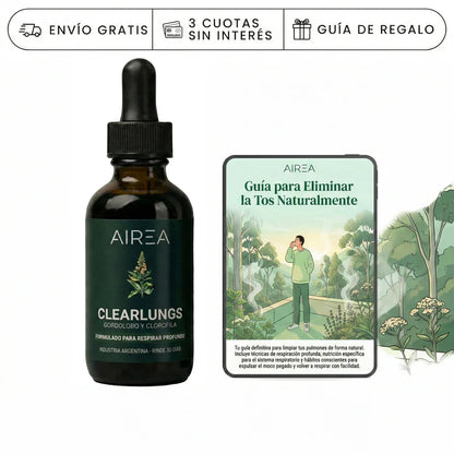 ClearLungs | Detox Pulmonar para Eliminar Toxinas, Flema y Alquitrán