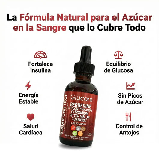 GlucoAlivio-Control de Azúcar y Alivio del Ardor